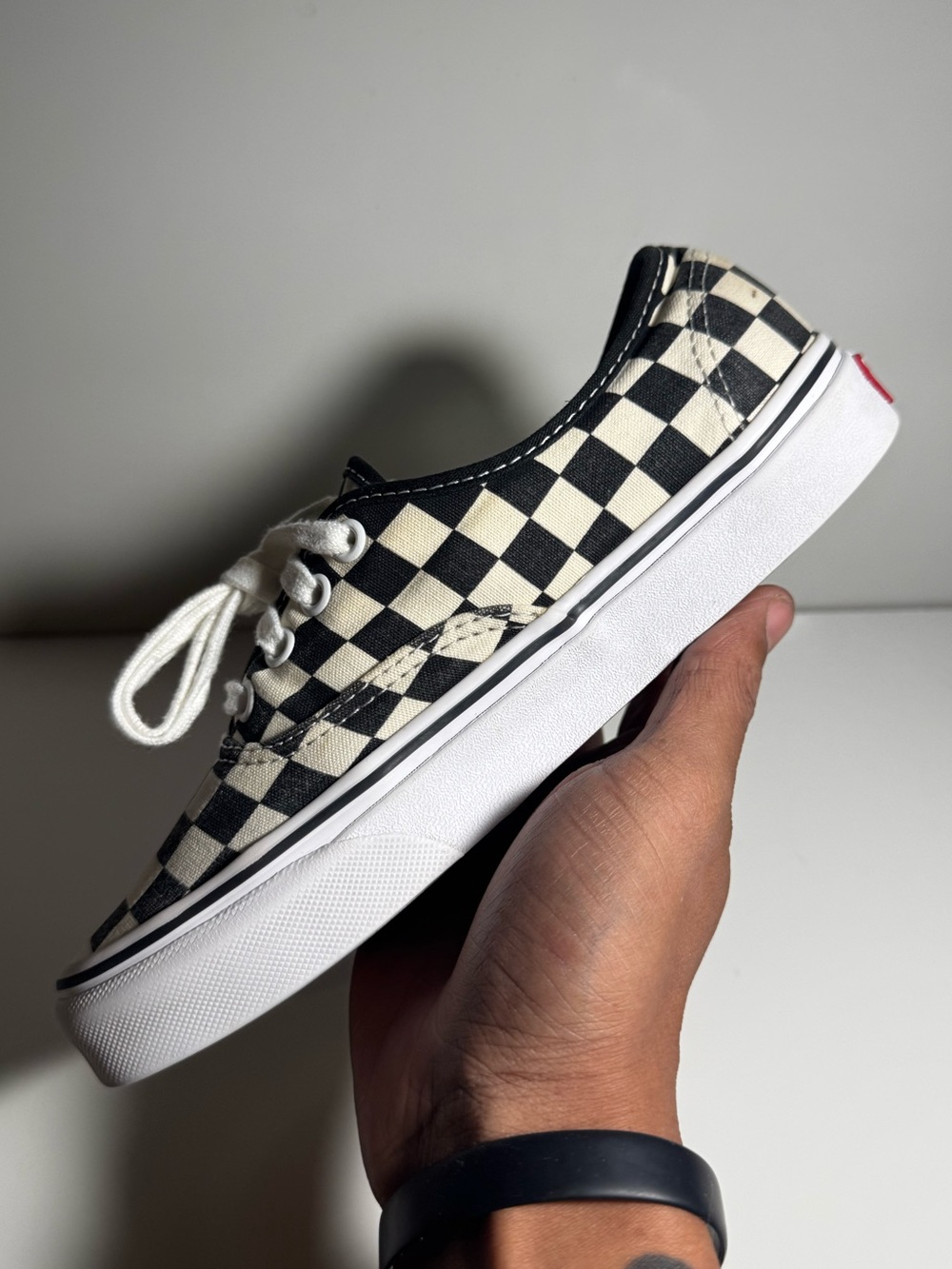 Vans Classic Checkerboard “Golden Coast” Black/Cream Women’s Size 6.5 - Picture 9 of 12